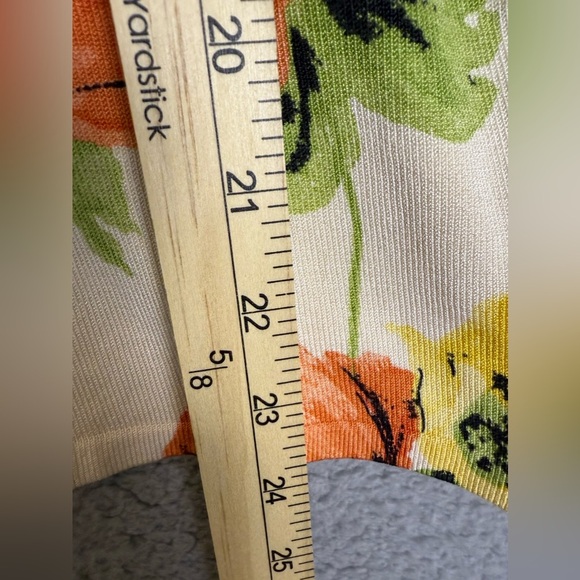 Belford silk blend poppy sweater size medium preowned - Picture 5 of 8